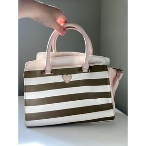 Betsey Johnson striped purse